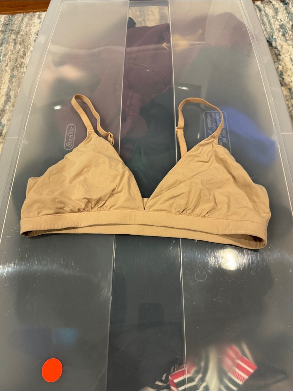 Everyday Nude Bralette with Adjustable Straps